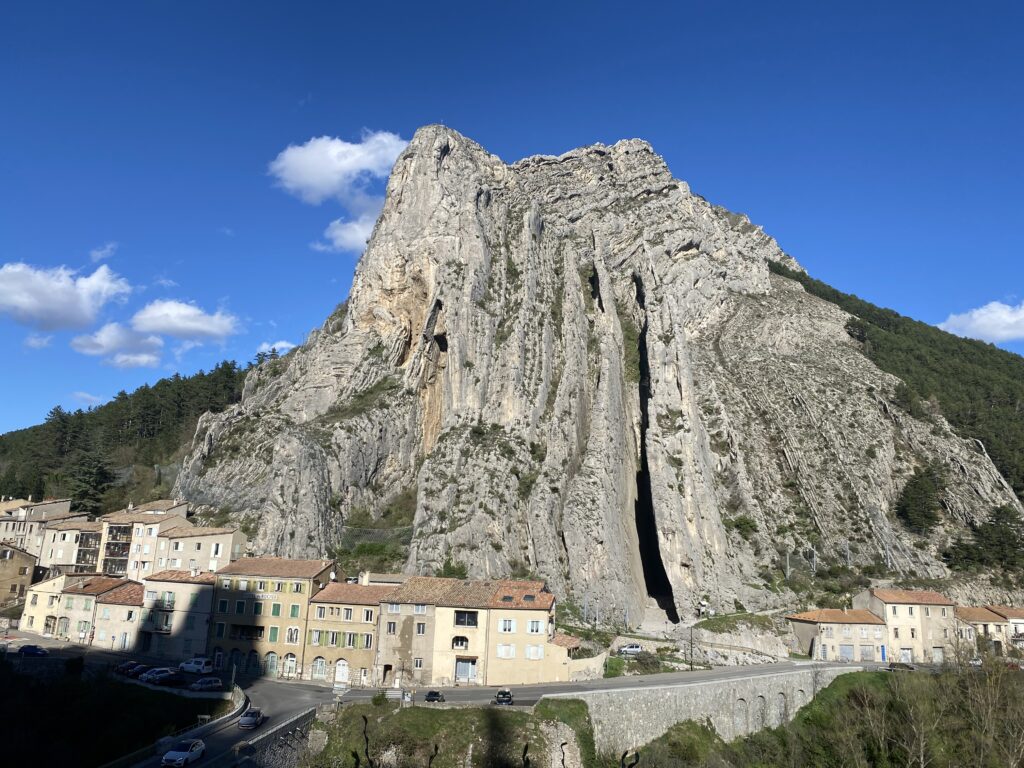 Sisteron - view on city